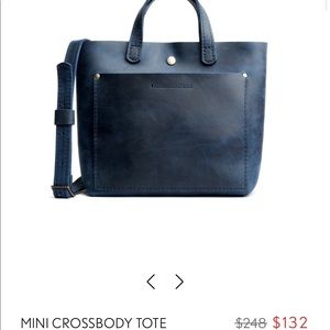 Portland Leather Goods Bag Mini Crossbody Tote